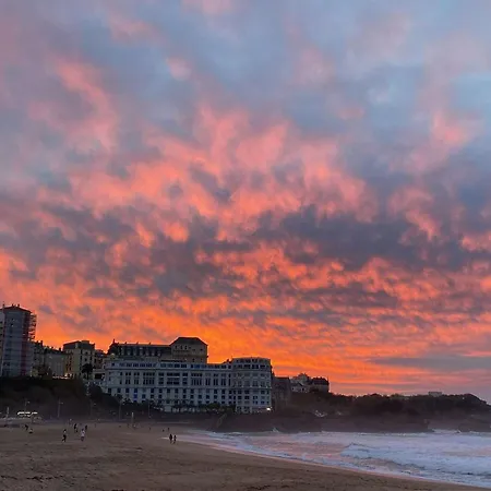 En Front De Avec Piscine Et Wi-fi A - Fr-1-3-621 Διαμέρισμα Μπιαρίτζ