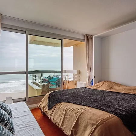 Apartamento En Front De Avec Piscine Et Wi-fi A - Fr-1-3-621 Biarriz