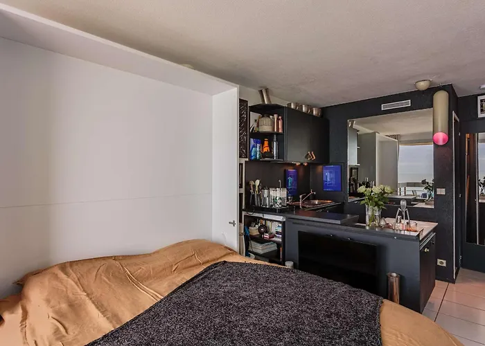 En Front De Avec Piscine Et Wi-fi A - Fr-1-3-621 Биарриц